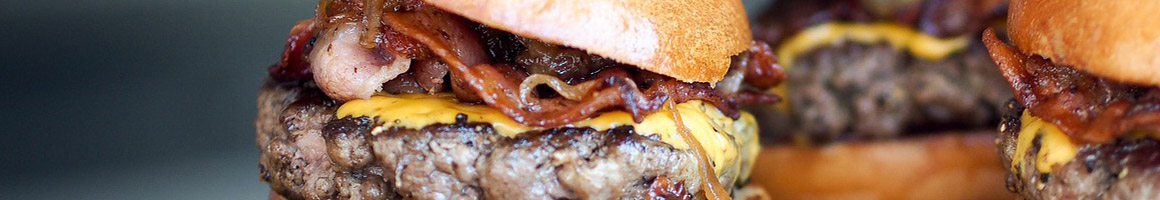 Eating American (New) American (Traditional) Burger at Deemer's American Grill restaurant in Laguna Niguel, CA.